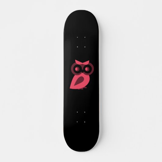 Roze boomhuiden persoonlijk skateboard (Voorkant)