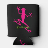 Roze boomkikker Thunder_Cove Blikjeskoeler (Achterkant)