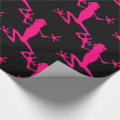 Roze boomkikker Thunder_Cove  Cadeaupapier (Hoek)