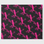 Roze boomkikker Thunder_Cove  Cadeaupapier (Vlak)