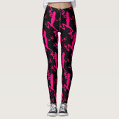 Roze boomkikker Thunder_Cove Leggings (Voorkant)