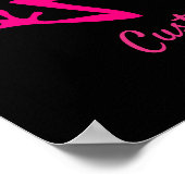 Roze boomkikker Thunder_Cove Poster (Hoek)