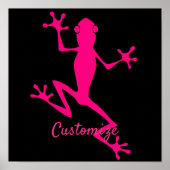 Roze boomkikker Thunder_Cove Poster (Voorkant)