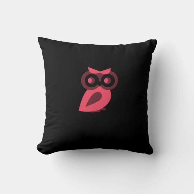 Roze boomklooster kussen (Voorkant)