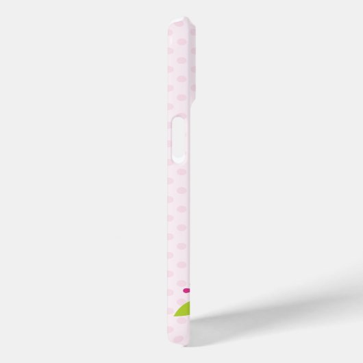 Roze boomkorren Case-Mate iPhone case (Achterkant / Rechts)
