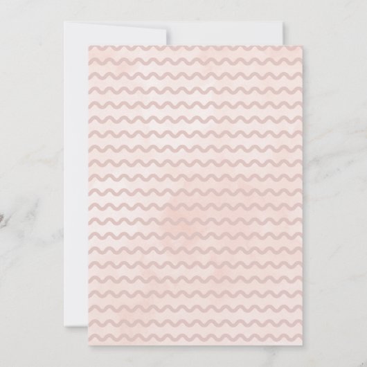 Roze boomkorren die overeenkomen met de Kaart van  (Achterkant)