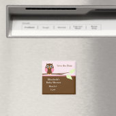 Roze boomkorren magneet (Insitu (Vaatwasser))