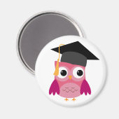 Roze boomkorren met Gradupvanger Magnet (Voorkant / Achterkant)