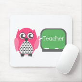 Roze boomkorren op het karton muismat (Met muis)