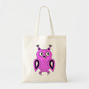 Roze boomkorren tote bag