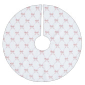 Roze boomrok kerstboom rok (Voorkant)