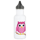 Roze boomvormig ontwerp waterfles  (Links)
