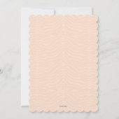 Roze Boot Cowgirl Country Bruids Douche Uitnodigin Kaart (Achterkant)