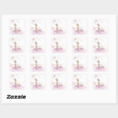 Roze Boot Sticker (Vel)