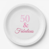 Roze Bord 50 en Fabulous Paper (Voorkant)