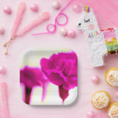 Roze Bord anjerpapier (Feest)