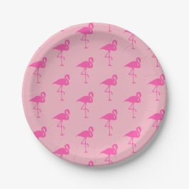 Roze Bord Flamingo Party