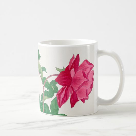 Roze & Bord Sinaasappel Roos Koffiemok (Rechts)