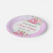 Roze Bord van flessenpapier voor oraal gebruik (Gekanteld)