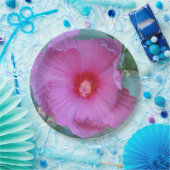 Roze Bord van hibiscus Paper (Feest)