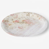 Roze Bord voor bloemkool en hout (Gekanteld)