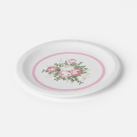 Roze Bord voor rozenpapier (Gekanteld)