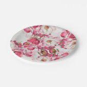 Roze Borden van Magnolia Paper Papieren Bordje (Gekanteld)