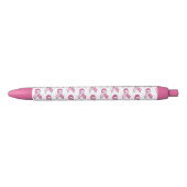 Roze Borstkanker Awareness Ribbon Pen (Voorkant)