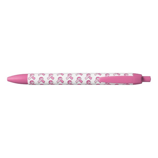 Roze Borstkanker Awareness Ribbon Pen (Achterkant)