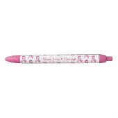Roze Borstkanker Awareness Ribbon Pen (Voorkant)