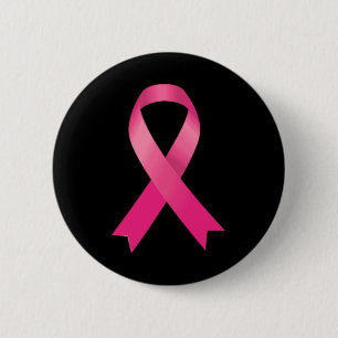 Roze Borstkanker Bewustzijn Vrouwen Mannen Kindere Ronde Button 5,7 Cm