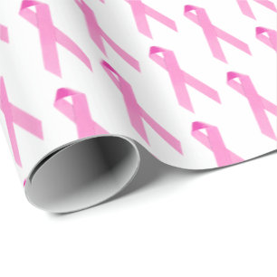 Roze borstkanker Overlevende konijnen Cadeaupapier