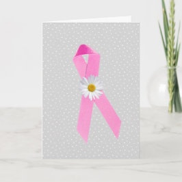 Roze borstkanker Overlevingslint Kaart
