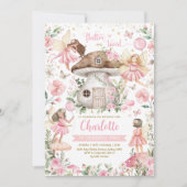  roze bos Mestdag Kaart (Voorkant)