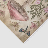 ROZE BOSPADDENSTOELEN DECOUPAGE TISSUEPAPIER (Detail)