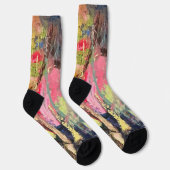 Roze Bossokken Sokken (Rechts)