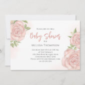 Roze  botanische baby Roos Cute Bouquet (Voorkant)