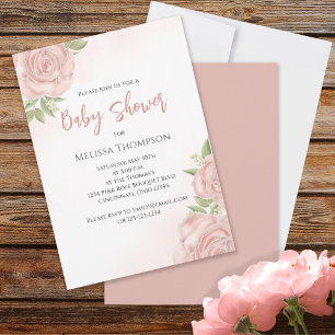 Roze botanische baby Roos Cute Bouquet