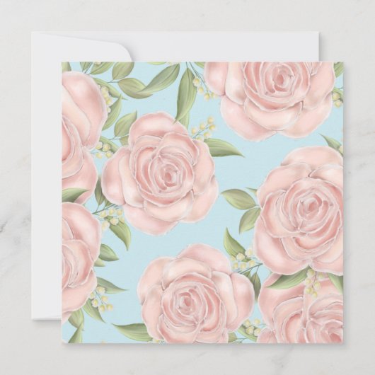 Roze botanische baby roze (Achterkant)