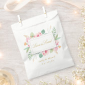 Roze botanische liefde is het Vrijgezellenfeest va Bedankzakje (Geknipt)