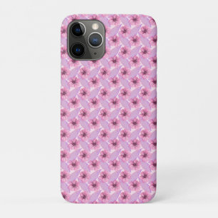 Roze botanische waterverf bloem natuur ontwerp B Case-Mate iPhone Case