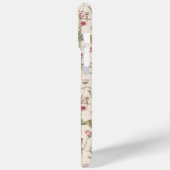 Roze Botanische Waterverf Bloemige Naam Case-Mate iPhone Case (Achterkant / Links)