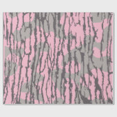 Roze Bottomland Camo Meisjes Bottomland Camo Pink Cadeaupapier (Vlak)