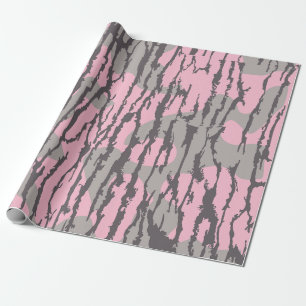 Roze Bottomland Camo Meisjes Bottomland Camo Pink Cadeaupapier
