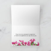 Roze Bougainvillea Bloemrijke Bruidsdouche Bedankt (Binnen)