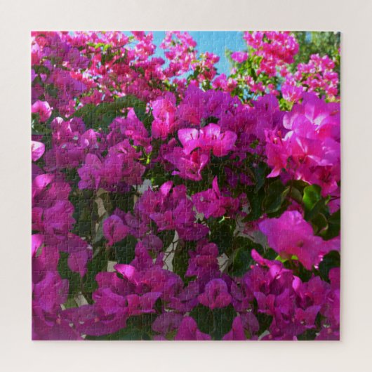 Roze Bougainvillea Flowers, Jigzaag Puzzle Legpuzzel (Verticaal)