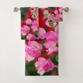 Roze Bougainvillebloem  Bad Handdoek (Insitu)
