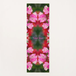 Roze Bougainvillebloem  Yogamat