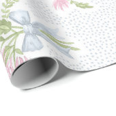  Roze Bouquet Cadeaupapier (Rol Hoek)