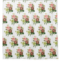 Roze  Bouquet Shower Curtain